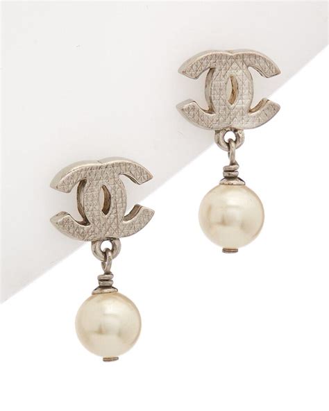 chanel pearl jewellery uk|chanel earrings official site.